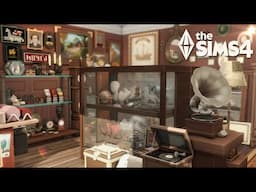 Antique Shop, Cozy Bar & Home | The Sims 4 Speed Build