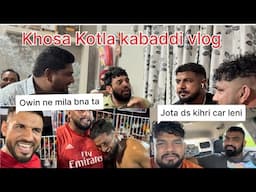 ਕਬੱਡੀ ਵਲੌਗ ਅਮਰੀਕ ਖੋਸਾ ਕੋਟਲਾ ਪਿੰਡ || khosa kotal pind vlog || Jota Mahmadwal ||Gurpreet jangiana ||