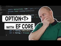 Here Is How I Configure the Option Mapping Using EF Core