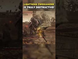 STRONGEST Colossal Sword of the game?! #eldenring #fromsoftware