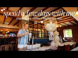 spend a few days with me 🤍 moms hen do, london trip + checking my moles ✨