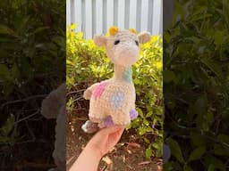 paint giraffe x mini storytime on how I got engaged #crochetgiraffe