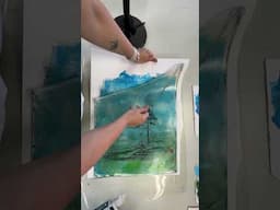 Charcoal Gel Plate Transfers
