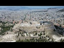 Odeon of Herodes Atticus by DRONE. GREAT VIEW!!!! - Athens Greece - ECTV
