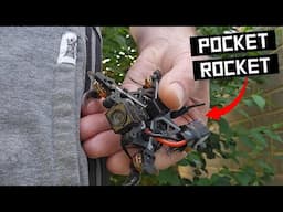 THE CRAZY POCKET DRONE YOU CAN RIP ANYWHERE!!!
