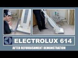 Electrolux 614 Upright Vacuum Cleaner After Refurb Demonstration