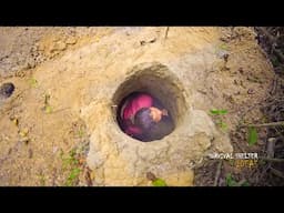 I Build The Most Secret Deep Hole Underground Home