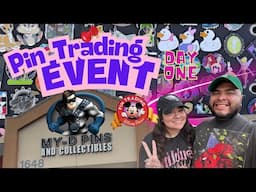 TRADING 🔥🔥🔥 PINS | MY D-PINS TRADING DAY 1 EVENT FEBURARY 2025