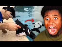 KILLER OF THE OCEAN! | SML Junior Stops SeaWorld!
