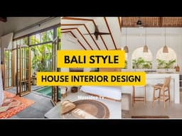 50+ Beautiful Bali Style House Interior Design Inspo