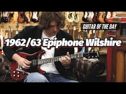 1962/1963 Epiphone Wilshire Cherry | Guitar of the Day - RARE from Norm's Warehouse!