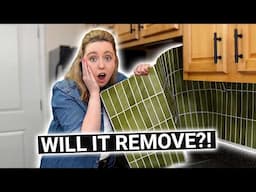 Removing *ALL* of my renter-friendly DIYs 😳 Are they damage-free?