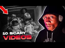 10 SCARY Videos To Give You NIGHTMARES ! *DON'T watch ALONE! ( Nuke's Top 5 ) [REACTION!!]