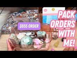 Pack Order with Me | Crystal Shop Studio Vlog | 081 🔮