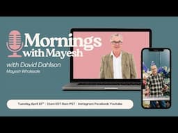 Mornings with Mayesh: Concept Roses with David Dahlson