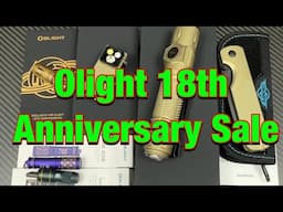 Olight 18th Anniversary Sale