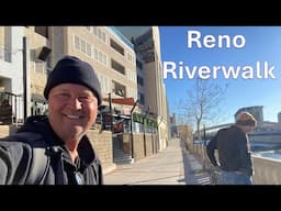 Exploring Reno Riverwalk at Sierra Street to Virginia Bridge