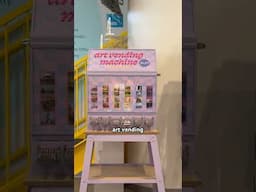 Boston themed art vending machine #artvedingmachine #bostonthingstodo #portersquarebooks
