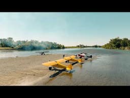 Landing on Short Gravel Bars and Hill Tops - Airplane Camping Season Is Here