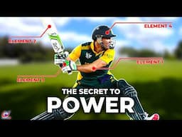 How Pro Cricket Players Hit So Hard With Just 4 Easy Moves | Baseball vs Golf vs Cricket