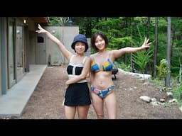 東京で自然と一体化できる空間見つけちゃった…【サウナ女子】
