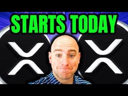 XRP!  IT ALL STARTS TODAY - XRP PRICE EXPLAINED!