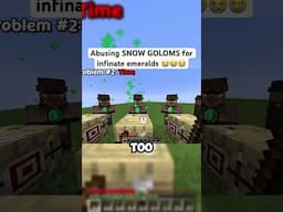 Is this the NEW META for emeralda? 😱😱😱 #minecraft #gaming #fyp