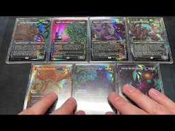 My collection of serialized Magic cards
