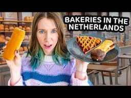 RANKING *MORE!* DUTCH BAKERY FOOD ON A TIER LIST 🇳🇱 (americans try dutch food)