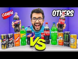 Campa Cola VS Coca Cola and Others TASTE TEST !