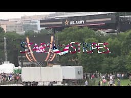 Sights and sounds from the 250th birthday celebration of the US Army
