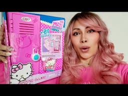Unboxing Real Littles Hello Kitty Locker 😻🎀