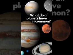 How are planets similar to each other?