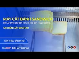 MÁY CẮT BÁNH SANDWICH - CẮT LÁT BÁNH ĐỀU ĐẸP - CHUYÊN NGHIỆP - NHANH CHÓNG