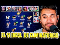 PROBLEMAS EN EL DEBATE CON EL ONCE IDEAL DE LA FECHA DE ELIMINATORIAS