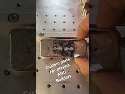 Custom Laser engraved Guitar Parts from @DylanTalksTone