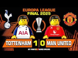 Europa League Final 2025 🏆 Tottenham vs Man United 1-0 Goals Highlights lego