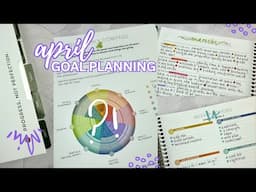 APRIL 2025 GOALS + week 14 weekly actions | MAKSELIFE MONTHLY GOAL SETTING | #mäksēlifeplanner