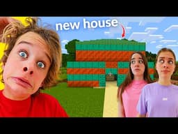 WE BUILT HOUSES FOR EACH OTHER IN MINECRAFT Gaming w/ The Norris Nuts