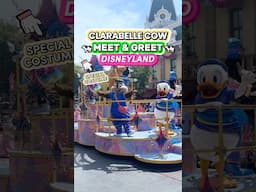 Her Disney Costume is SO CUTE! 🤩🎉(Clarabelle Cow Disneyland 70th Outfit)