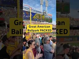 Great American Ballpark is PACKED this weekend for the Savannah Bananas