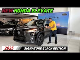 HONDA ELEVATE SIGNATURE BLACK EDITION ! Black Theme More Looks Bolder