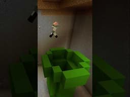 Zomboss Enters GIANT Mario World & This Happened!  #minecraft #peashooter #zomboss