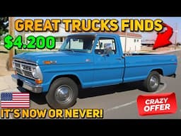20 Magnificent Classic Trucks Available on Facebook Marketplace! Unique Cheap Trucks!