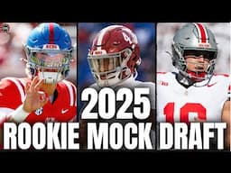 2025 Rookie Mock Draft LIVE + Q&A | 2025 Dynasty Fantasy Football