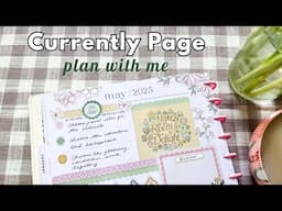 May 2025 Currently Page - Big Happy Planner Plan With Me & Chat! Cottage Charm, Live Love Posh