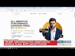 Trump sons announce wireless service called Trump Mobile
