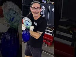Molten Magic to Masterpiece! 🌀🔥 Cruise Glassblowing WOW!