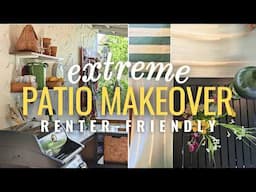 How I Transformed My Backyard Patio into an OUTDOOR KITCHEN! ✨ EASY Outdoor Storage DIYs