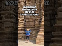 K@mas*tra Temple?! 😳🛕 Sensasi Khajuraho, India | Hari ke-38 Tanpa Pesawat